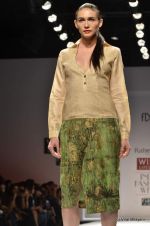 Model walk the ramp for Rahul Singh Show at Wills Lifestyle India Fashion Week 2012 day 4 on 9th Oct 2012 (14).JPG